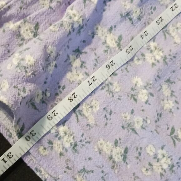 Aeropostale Purple Floral Sleeveless Mini Dress Juniors M - Picture 13 of 13